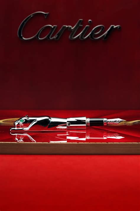 cartier panthere fountainpen limited|SIGNED CARTIER, PANTHERE DE CARTIER MODEL, NO..